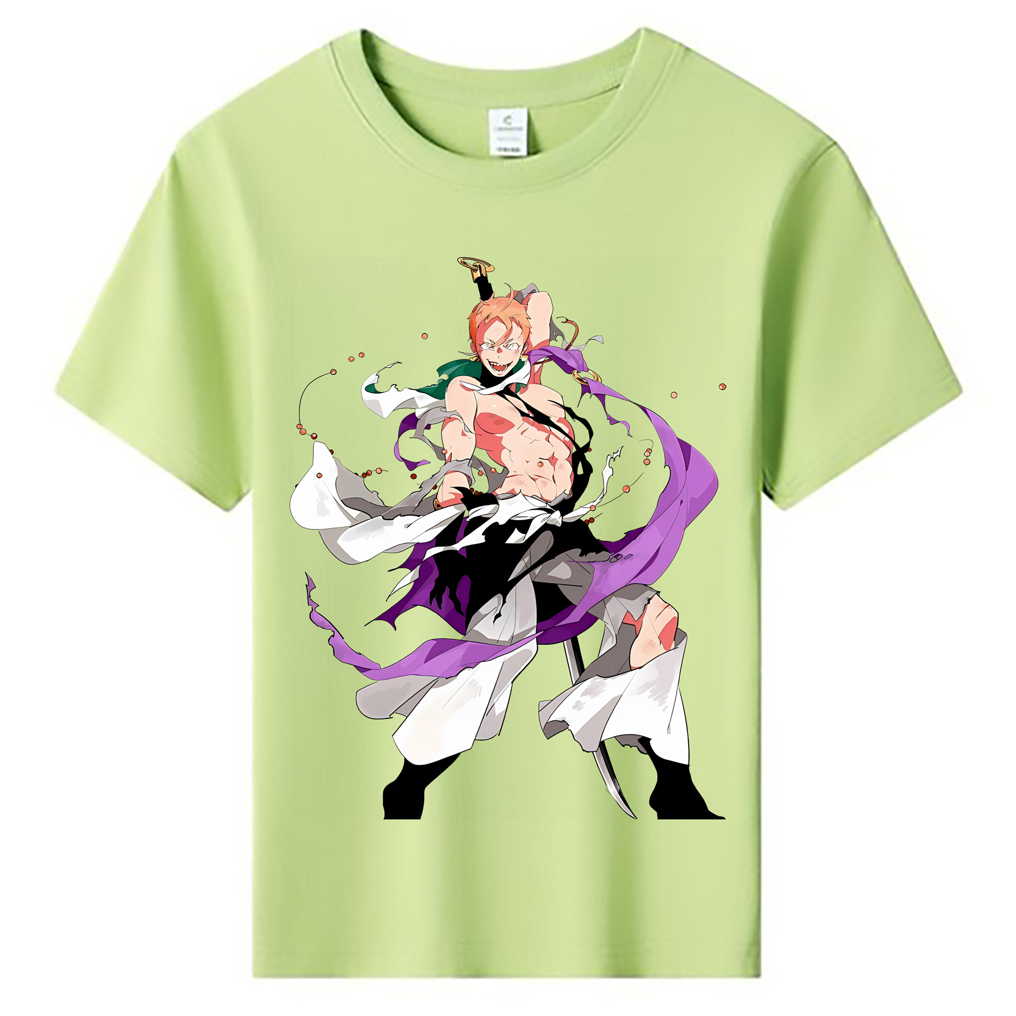 （画像用） 刀剣乱舞 Touken Ranbu 綿100％キッズTシャツ（フロントプリント）